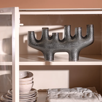 פמוט טוויסט קנים סילבר