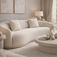 ספה 4 מושבים מעוצבת דגם לאופרד – בד ארוג יוקרתי