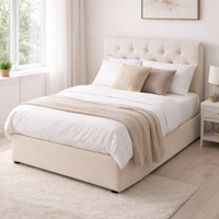 מיטה וחצי מרופדת – דגם אלין