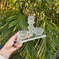 מלחיית קריסטל מהודרת עם בסיס 13 ס