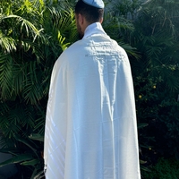 טלית חתנים מהודרת רקמת 