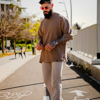 Beresheet2 - חולצת ציצית מהודרת דגם בייסיק בצבע חום בהיר