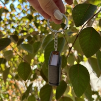 מחזיק מפתחות מהודר תהילים שחור