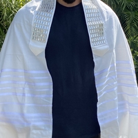 טלית חתנים מפוארת ביותר רקמת 