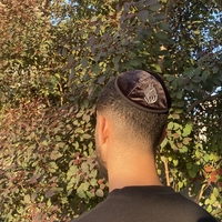 כיפה שחורה דגם 