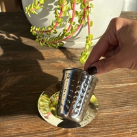 גביע קידוש מהודר מנירוסטה 8 ס
