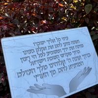 מגש חלה זכוכית עבה בלי שבירה 