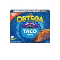 تاكو مكسيكي من الذرة الزرقاء