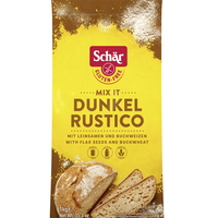 خليط دقيق أسمر غني بالألياف الغذائية بدون غلوتين - MIX IT DUNKEL