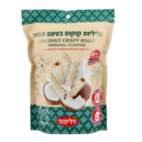 גליליות קוקוס בטעם טבעי ללא גלוטן