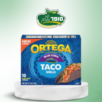 تاكو مكسيكي من الذرة الزرقاء