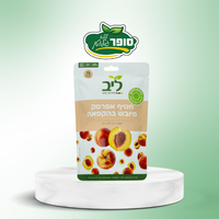 חטיף אפרסק מיובש בהקפאה