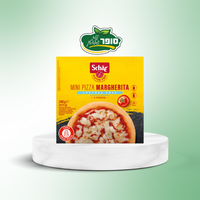 מיני פיצה מרגריטה ללא לקטוז וללא גלוטן (קפוא) - Schar