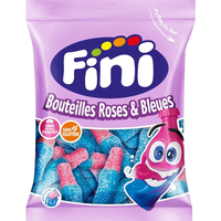 סוכריות גומי חמוצות ומסוכרות בצורת קולה (fini)