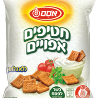 חטיפים אפויים עם מלח ללא גלוטן - אסם