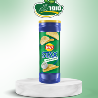 חטיף תפוח אדמה עם תיבול בטעם שמנת ובצל- stax