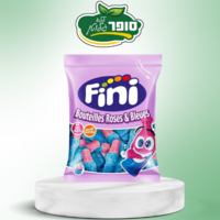 סוכריות גומי חמוצות ומסוכרות בצורת קולה (fini)
