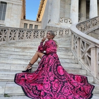 אחרונה מדיום Pınk dres wow
