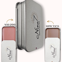 קומפקט סומק-ברונזר 2 ב-1