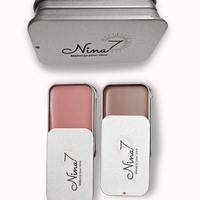 קומפקט סומק-ברונז 2 ב-1