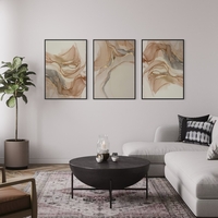 סט שלישיית תמונות קנבס או זכוכית דגם 1167