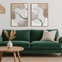 זוג תמונות קנבס או זכוכית דגם 1193