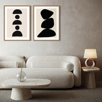 זוג תמונות קנבס או זכוכית דגם 1202