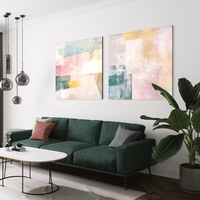 זוג תמונות קנבס או זכוכית דגם 1196