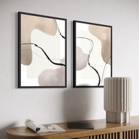 זוג תמונות קנבס או זכוכית דגם 1193