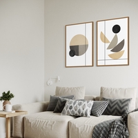 זוג תמונות קנבס או זכוכית דגם 1198