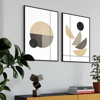 זוג תמונות קנבס או זכוכית דגם 1198