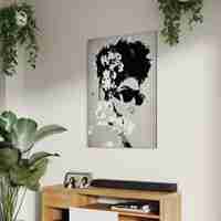 תמונה קנבס או זכוכית פופ ארט דגם 1166