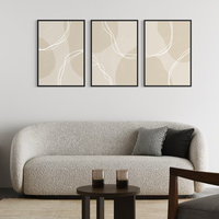 סט שלישיית תמונות קנבס או זכוכית דגם 1173