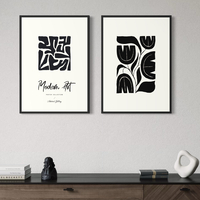 זוג תמונות קנבס או זכוכית דגם 1203