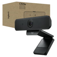 מצלמת רשת למחשב לוג'יטק Logitech HD 1080P WEBCAM C925E - יבואן רשמי