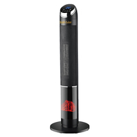 מפזר חום מגדל טורבו הוריקן 2200W כולל אפקט להבה + שלט גולד ליין Gold Line Flame Effect ATL-948B