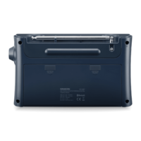 מערכת רדיו דיגיטלי עם בלוטות' סאנג'ין SANGEAN PR-D4BT - שנתיים אחריות יבואן רשמי - צבע כחול כהה