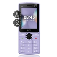 טלפון סלולרי כשר דור 4 קיוליקס QLYX Q8 - יבואן רשמי - צבע לבנדר