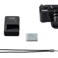 מצלמה דיגיטלית כולל נרתיק מקורי וחצובה קנון Canon PowerShot SX740 HS Lite Edition Travel Kit - תפריט בעברית - 3 שנות אחריות - צבע שחור