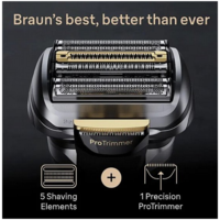 מכונת גילוח עם מתקן שטיפה ונרתיק טעינה נייד בראון Braun Series 9 Pro+ 9575cc - שנתיים אחריות