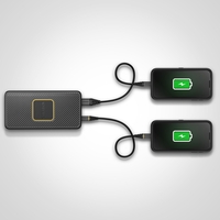 מטען נייד סוללת גיבוי עם טעינה אלחוטית OtterBox Power Bank 15,000mAh Fast Charge 78-80640 - יבואן רשמי!