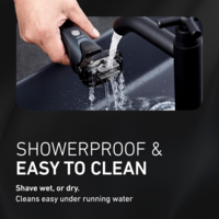 מכונת גילוח עם מכונת שטיפה פנסוניק Panasonic ES-LV97- שנתיים אחריות יבואן רשמי