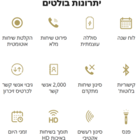 טלפון סלולרי כשר דור 4 אסקולס ESCOLLS 4X4 - במגוון צבעים! יבואן רשמי!