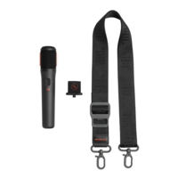 רמקול מסיבות נייד בידורית עם מיקרופון אלחוטי JBL PartyBox On-The-Go 2 - יבואן רשמי - צבע שחור