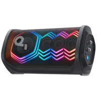 בידורית ניידת רמקול קריוקי Bluetooth 200W כוללת זוג מיקרופונים אנקר Anker Soundcore Rave 3S - יבואן רשמי - צבע שחור