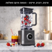 בלנדר רב- תכליתי בנפח 2 ליטר 2000W פוד אפיל Food Appeal TERMINATOR - יבואן רשמי