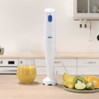 מוט בלנדר 450W בראון Braun MultiQuick 1 MQ10.000P - שנתיים אחריות יבואן רשמי