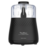 קוצץ ירקות חשמלי 1000W מולינקס Moulinex La Moulinette Eco Respect chopper DP712827 - שנתיים אחריות יבואן רשמי - צבע שחור