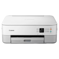 מדפסת משולבת אלחוטית קנון Canon PIXMA TS5351i - שנתיים אחריות יבואן רשמי - גוון לבן