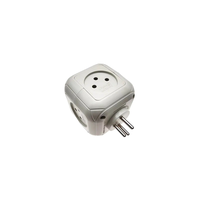 מפצל חשמל קובייה 5 שקעים סמיקום Semicom Switch SW-CUB5